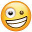 zany face — WhatsApp