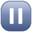 Pulsante Pausa as drawn by WhatsApp in 2.17