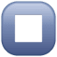Stop Button as drawn by WhatsApp in 2.17