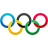 Olympic Rings as rendered by WhatsApp