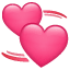 Revolving Hearts, the previous design