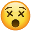 Face with Crossed-Out Eyes, the previous design