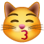 Kissing Cat, the previous design