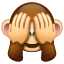 See-No-Evil Monkey, the previous design