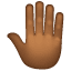 Raised Back of Hand: Medium-Dark Skin Tone, the previous design