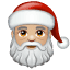 Santa Claus: Medium-Light Skin Tone, the design in this release