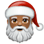 Santa Claus: Medium-Dark Skin Tone, the design in this release