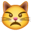Pouting Cat, the previous design
