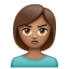 Woman Pouting: Medium Skin Tone, the design in this release