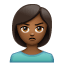 Person Pouting: Medium-Dark Skin Tone, the design in this release
