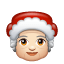Mrs. Claus: Light Skin Tone, the design in this release