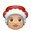 Mrs. Claus: Medium-Light Skin Tone, the design in this release