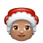 Mrs. Claus: Medium Skin Tone, the design in this release