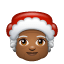 Mrs. Claus: Medium-Dark Skin Tone, the design in this release