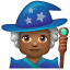 Woman Mage: Medium-Dark Skin Tone, the design in this release