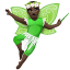 Man Fairy: Dark Skin Tone, the design in this release