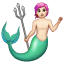 Merman: Light Skin Tone, the design in this release