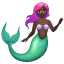 Merperson: Dark Skin Tone, the design in this release