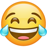 Face with Tears of Joy, the design in this release