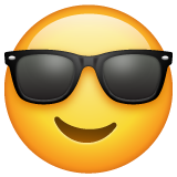 Smiling Face with Sunglasses, the design in this release