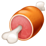Meat on Bone as drawn by WhatsApp in 2.19.352
