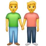 Men Holding Hands, the design in this release