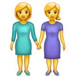 Women Holding Hands, the design in this release