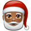Santa Claus: Medium-Dark Skin Tone, the previous design