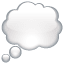 Thought Balloon as drawn by WhatsApp in 2.19.62