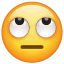 翻白眼 as drawn by WhatsApp in 2.19.62