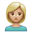 Person Pouting: Medium-Light Skin Tone, the previous design