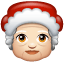 Mrs. Claus: Light Skin Tone, the previous design