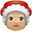 Mrs. Claus: Medium-Light Skin Tone, the previous design