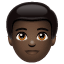 Person: Dark Skin Tone, the previous design