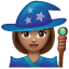 Woman Mage: Medium Skin Tone, the previous design