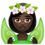 Woman Fairy: Dark Skin Tone, the previous design