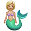 Merperson: Medium-Light Skin Tone, the previous design
