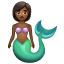 Merperson: Medium-Dark Skin Tone, the previous design
