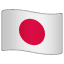 Flag: Japan as drawn by WhatsApp in 2.19.7