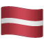Flag: Latvia as drawn by WhatsApp in 2.19.7