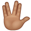 Vulcan Salute: Medium Skin Tone, the design in this release