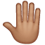 Raised Back of Hand: Medium Skin Tone, the design in this release