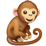 Monkey as drawn by WhatsApp in 2.20.206.24