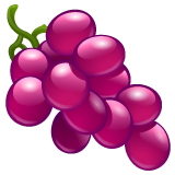 Grapes as drawn by WhatsApp in 2.21.16.20