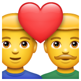 Couple with Heart: Man, Man, the previous design