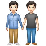 People Holding Hands: Light Skin Tone, the previous design