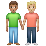 Men Holding Hands: Medium Skin Tone, Medium-Light Skin Tone, the design in this release