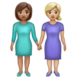 Women Holding Hands: Medium Skin Tone, Medium-Light Skin Tone, the design in this release