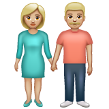 Woman and Man Holding Hands: Medium-Light Skin Tone, the design in this release