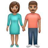 Woman and Man Holding Hands: Medium Skin Tone, the design in this release
